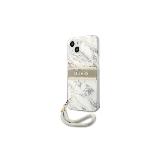 Apple iPhone 13 mini Guess TPU Marble Stripe husă (Gri) – GUHCP13SKMABGR