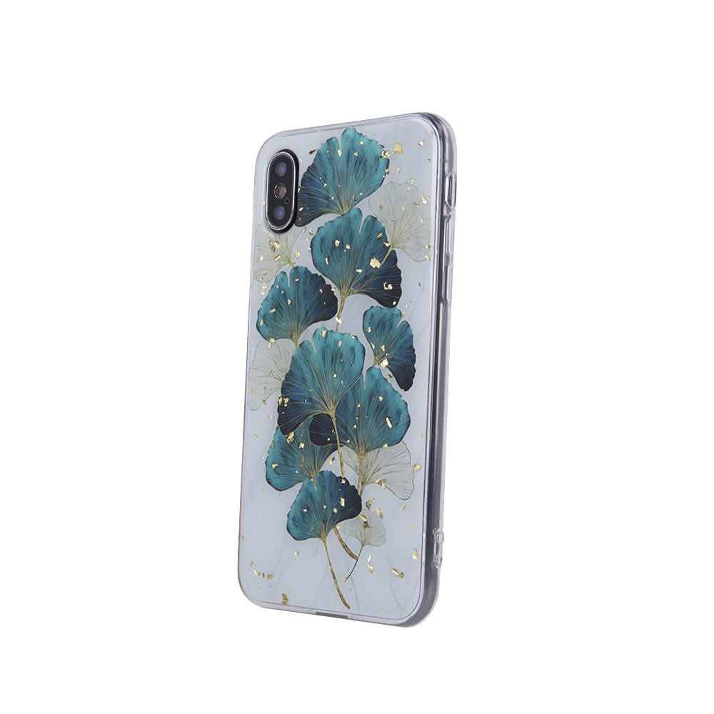 Apple iPhone 11 gold glam hátlap tok (Levelek)