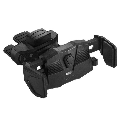 Spigen TMS24 suport auto (pentru grilă ventilație), auto suport telefon (CD în slotul playerului), negru