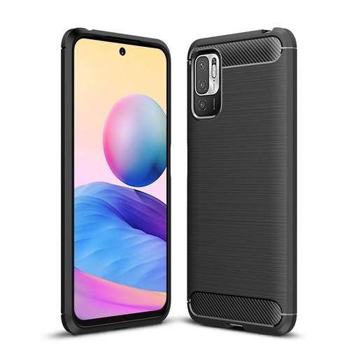 Xiaomi Redmi Note 10 5G/Pocophone M3 Pro/M3 Pro 5G forcell carbon husă spate, (Negru)