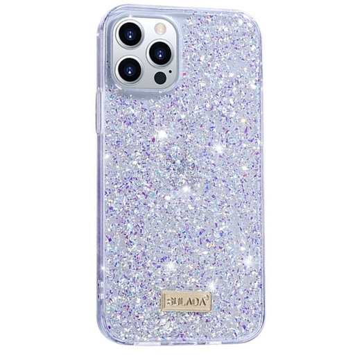 Apple iPhone 12/12 Pro Sulada luminous glitter husă spate (Mov)