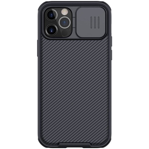 Apple iPhone 12 / iPhone 12 Pro Nillkin Camshield Pro husă spate (negru)