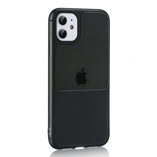 Apple iPhone 12/12 Pro Tel protect window husă spate (Negru)