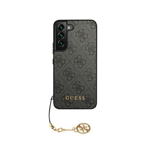 Samsung Galaxy S22 Plus GUESS 4G Charms husă spate (Gri - GUHCS22MGF4GGR)