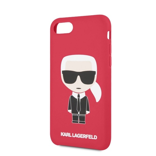 Apple iPhone 7 / iPhone 8 / iPhone SE 2020 / iPhone SE 2022 Karl Lagerfeld Full Body pro husă (Roșu - KLHCI8SLFKRE)