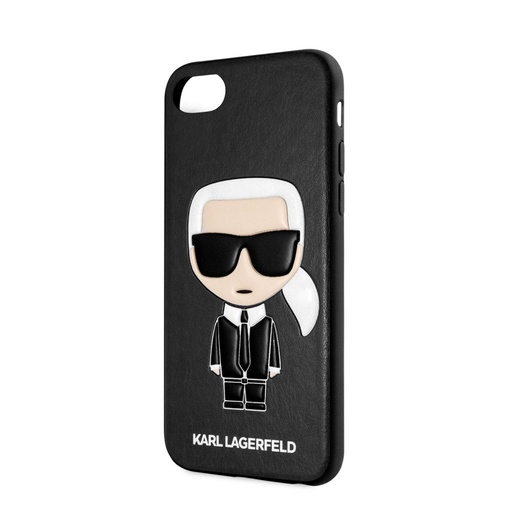 Apple iPhone 8 / SE 2020 Karl Lagerfeld Full Body Iconic husă (Negru) – KLHCI8IKPUBK