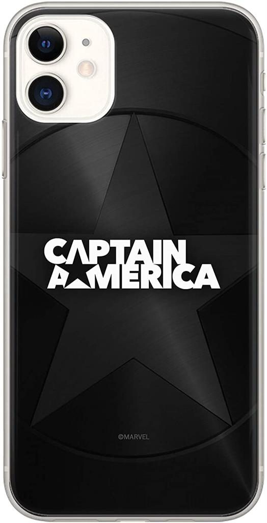 Samsung Galaxy A71 Captain America 024 hátlap tok, fekete