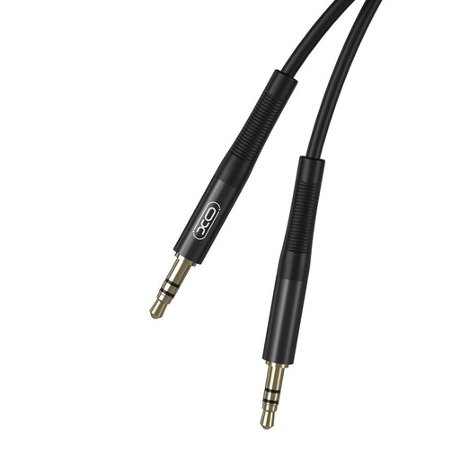 XO NB-R175B 3.5 mm–3.5 mm audio cablu (Negru) – 2 m