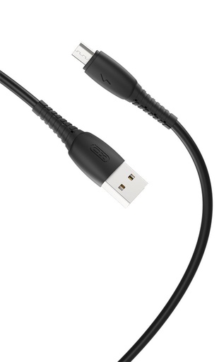 XO NB-P163 micro USB cablu de date (Negru) – 1 m, 2.4A