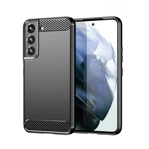 Samsung Galaxy S22 forcell carbon husă spate (Negru)