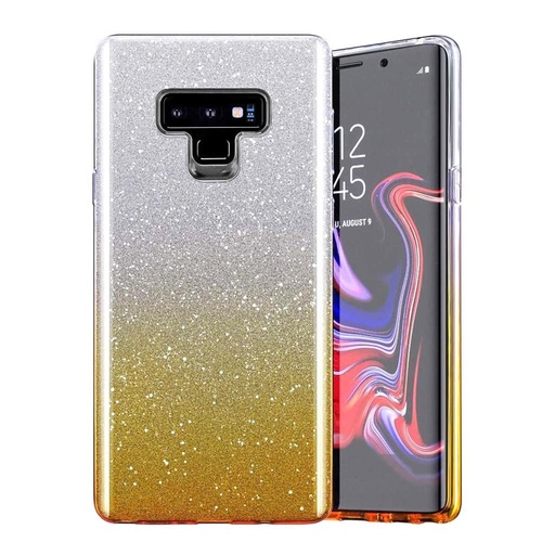 Samsung Galaxy S21 FE bling husă spate, (Auriu)
