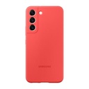 Samsung Galaxy S22 Plus Silicone Cover tok (Piros)