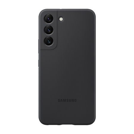 Samsung Galaxy S22 silicone cover original husă spate, negru - EF-PS901TBE