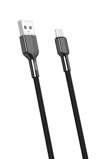 XO NB182 micro USB cablu de date (Negru) – 2.4A
