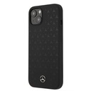 Apple iPhone 13 Mini Mercedes liquid silicone hátlap tok (Fekete) - MEHCP13SSIPBK