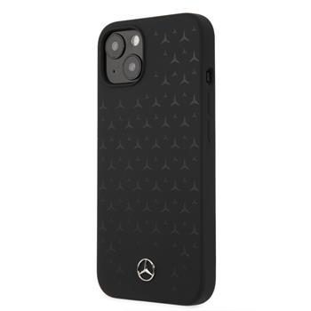 Apple iPhone 13 Mercedes liquid silicone husă spate (Negru) - MEHCP13MSIPBK