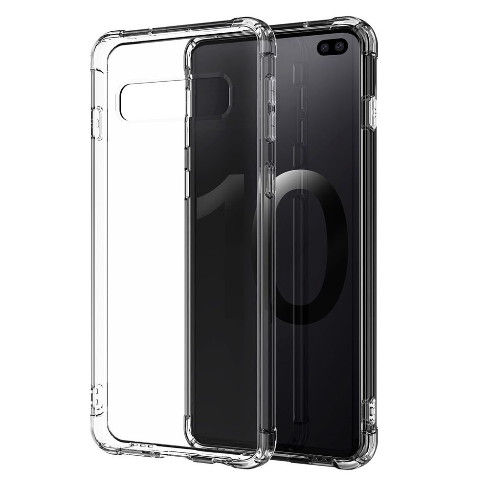 Samsung Galaxy A12 anti shock 0,5 mm ütésálló hátlap tok (Átlátszó)