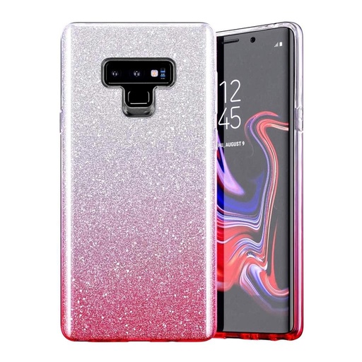 Samsung Galaxy A12 bling husă spate (Roz)