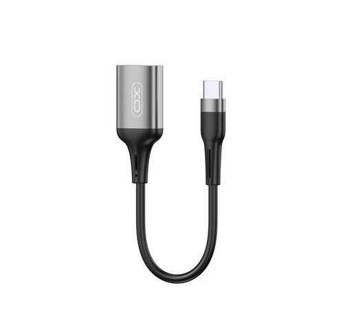 XO NB201 USB-C OTG adapter (Negru) – USB 2.0, 480 Mbps transfer de date