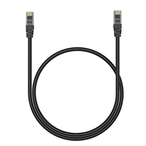 XO GB007 1m-es CAT6 de rețea cablu, negru