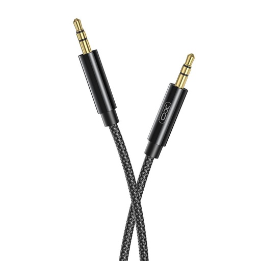 XO NB-R211C 3.5 mm–3.5 mm audio cablu (Negru)