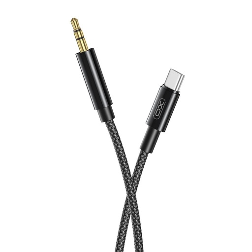 XO NB-R211B USB-C–3.5 mm audio cablu (Negru)