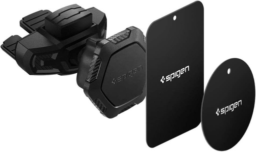 Spigen QS24 magnetic suport auto (pentru grilă ventilație), negru
