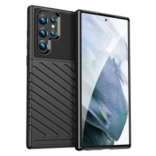 Samsung Galaxy S22 Ultra thunder husă spate (Negru)