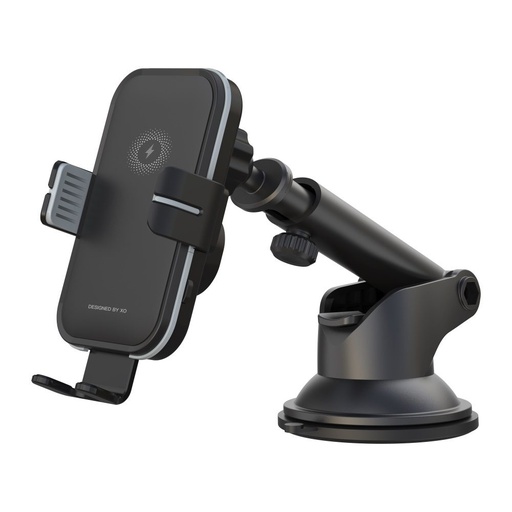 XO WX027 suport auto fără fir cu încărcare (Negru) – 15W