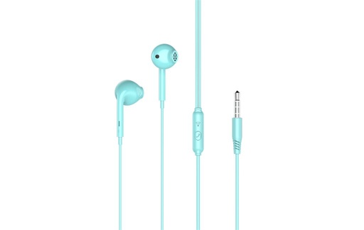 XO EP28 cu fir căști (Verde) – jack 3,5 mm cu conector