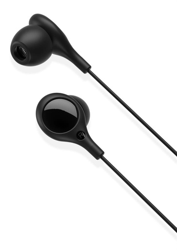 XO EP46 cu fir căști, cu microfon, 3,5mm Jack cu conector, negru