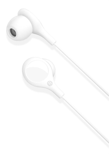 XO EP46 cu fir căști, cu microfon, 3,5mm Jack cu conector, alb