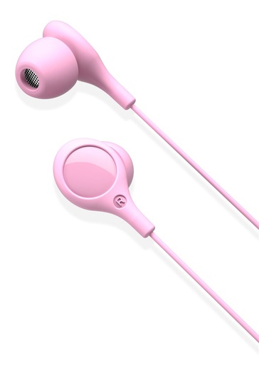 XO EP46 cu fir căști, cu microfon, 3,5mm Jack cu conector, roz