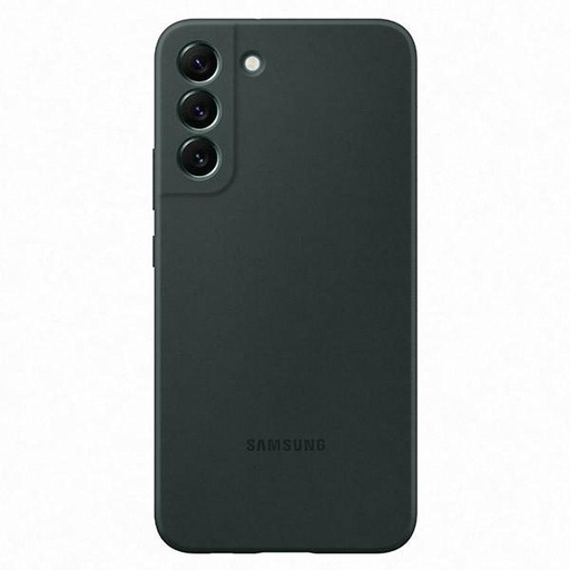 Samsung Galaxy S22 Plus Silicone Cover husă (Verde închis)