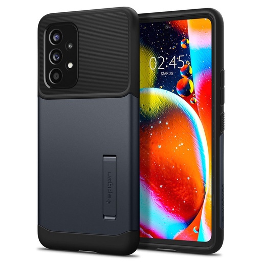 Samsung Galaxy A53 Spigen slim armor anti-șoc husă spate (Albastru)