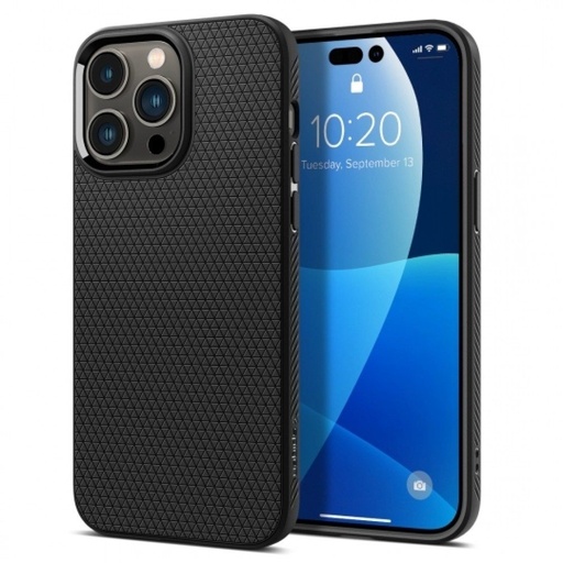 Apple iPhone 14 Pro Spigen liquid air premium husă spate (Mat Negru)