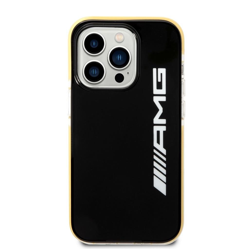 Apple iPhone 14 Pro AMG szilikon hátlap tok (Fekete) - AMHCP14L2EBOK