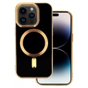 Apple iPhone 13 Pro Beauty magsafe hátlap tok (Fekete)