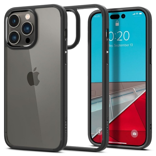 Apple iPhone 14 Pro Spigen ultra hybrid premium husă spate (Negru)