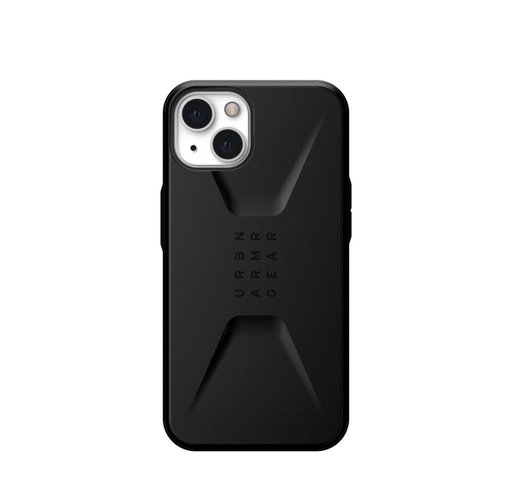 Apple iPhone 13 / 14 UAG Civilian anti-șoc husă spate (Negru)