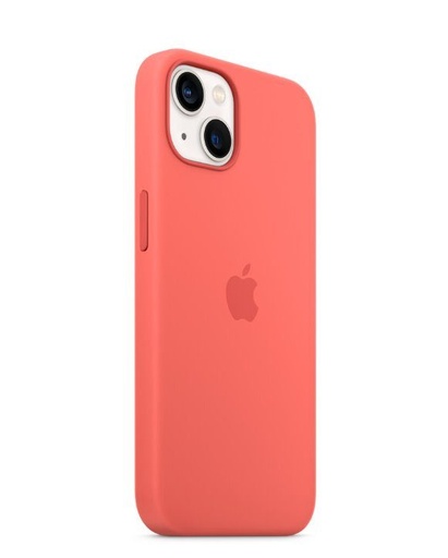 Apple iPhone 13 Silicone Magsafe original husă spate (Roz)