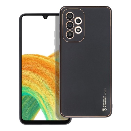 Samsung Galaxy A33 5G Forcell piele husă spate (Negru)