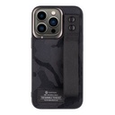 Apple iPhone 6/7/8/SE 2020/SE 2022 Tactical camo troop hátlap tok (Fekete)