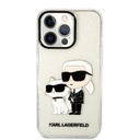 Apple iPhone 13 Pro Karl Lagerfeld IML Glitter Karl and Choupette NFT tok (Átlátszó) – KLHCP13LHNKCTGT