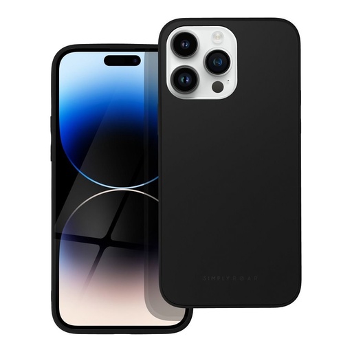 Apple iPhone 14 Pro Max Roar mat sticlă husă spate (Negru)