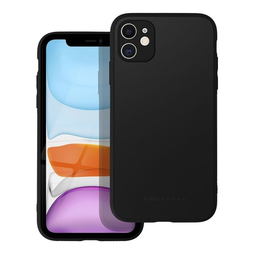 Apple iPhone 11 Roar mat sticlă husă spate (Negru)