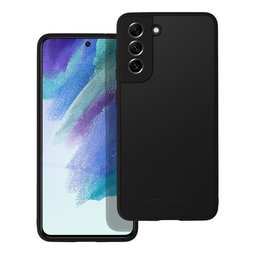 Samsung Galaxy S21 FE Roar mat sticlă husă spate, (Negru)