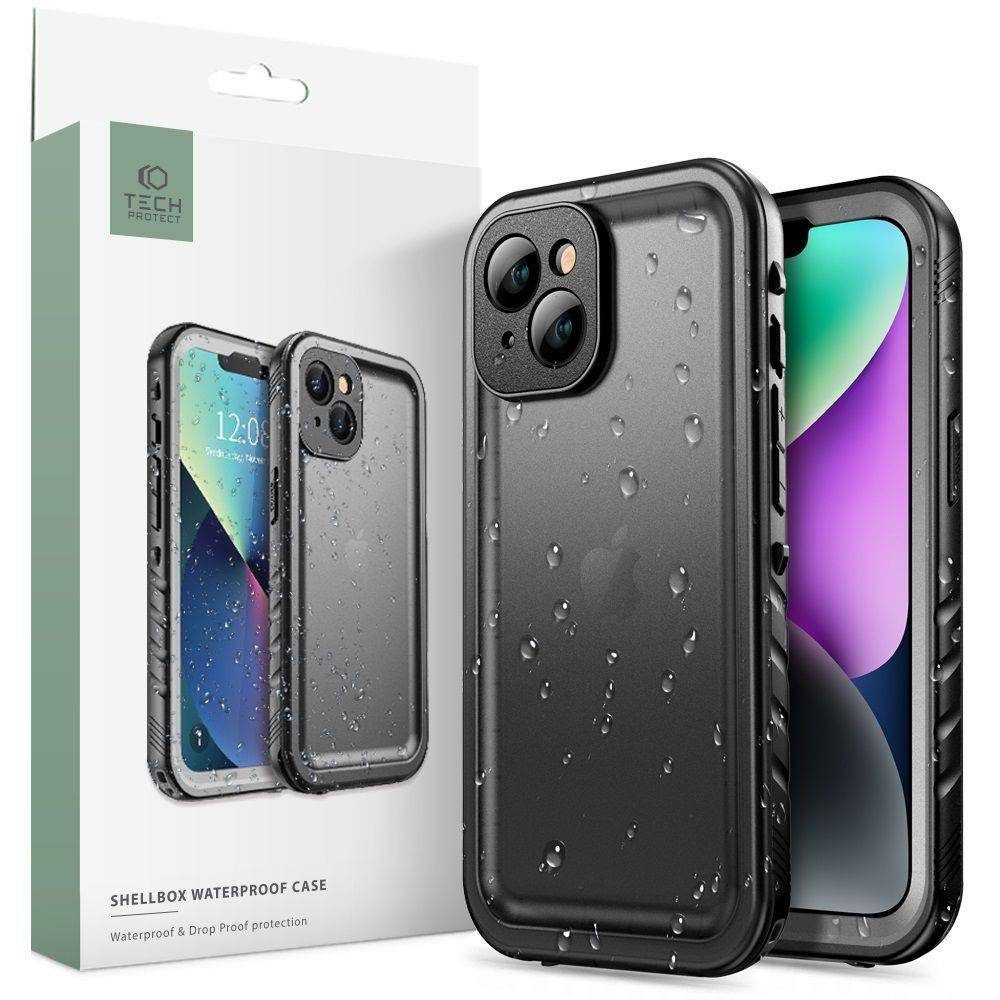 Apple iPhone 14 Tel Protect Shellbox hátlap tok (Fekete)