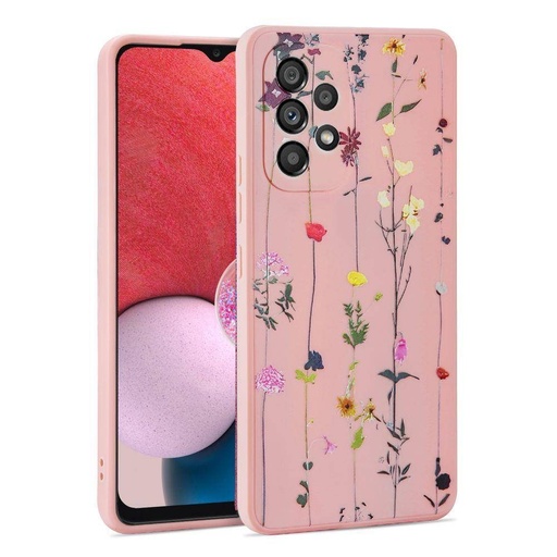 Samsung Galaxy A13 4G Tech Protect mood garden husă spate (Roz)