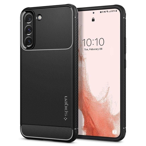 Samsung Galaxy S22 Spigen Rugged armor anti-șoc husă (Negru)
